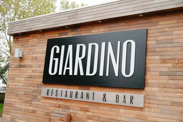 A Feast in the East - the 12 Best Places to Eat in Lowestoft, Suffolk 1 Exterior view of Giardino Italian Restaurant, one of the popular places to eat in Lowestoft
