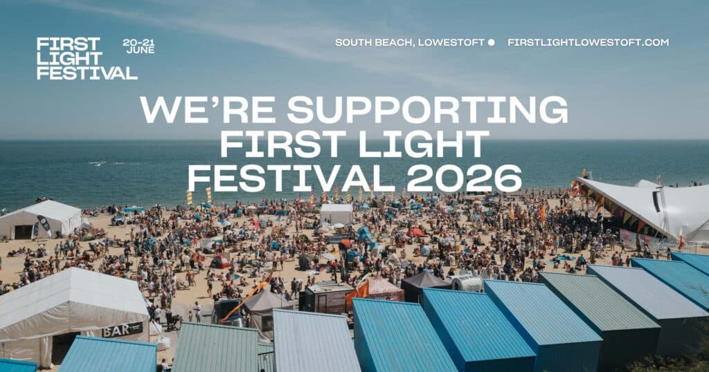 Tingdene Holiday Parks are sponsoring First Light Festival